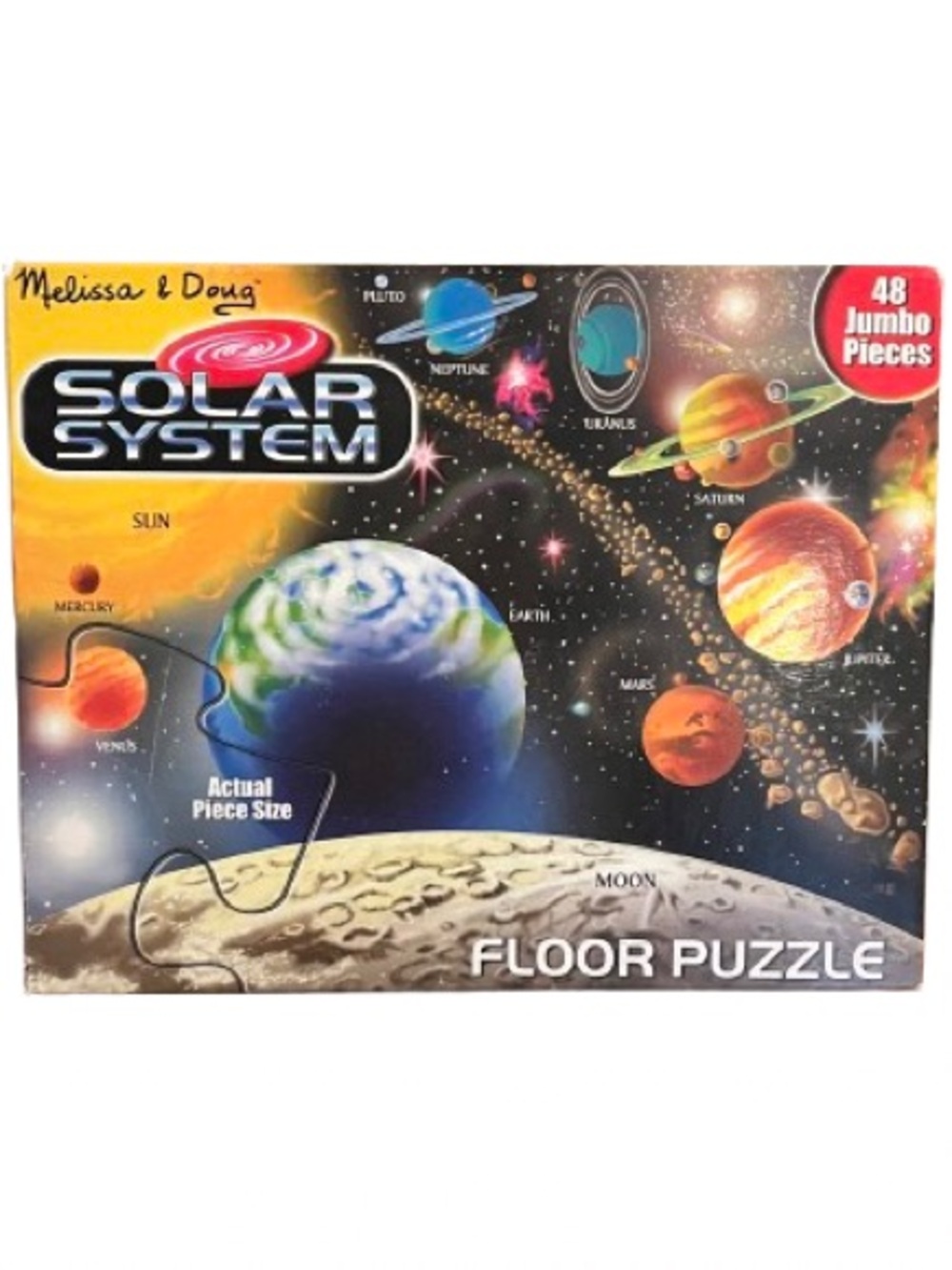 Melissa & Doug Solar System Extra Large Floor Puzzle - Colorful Space Design